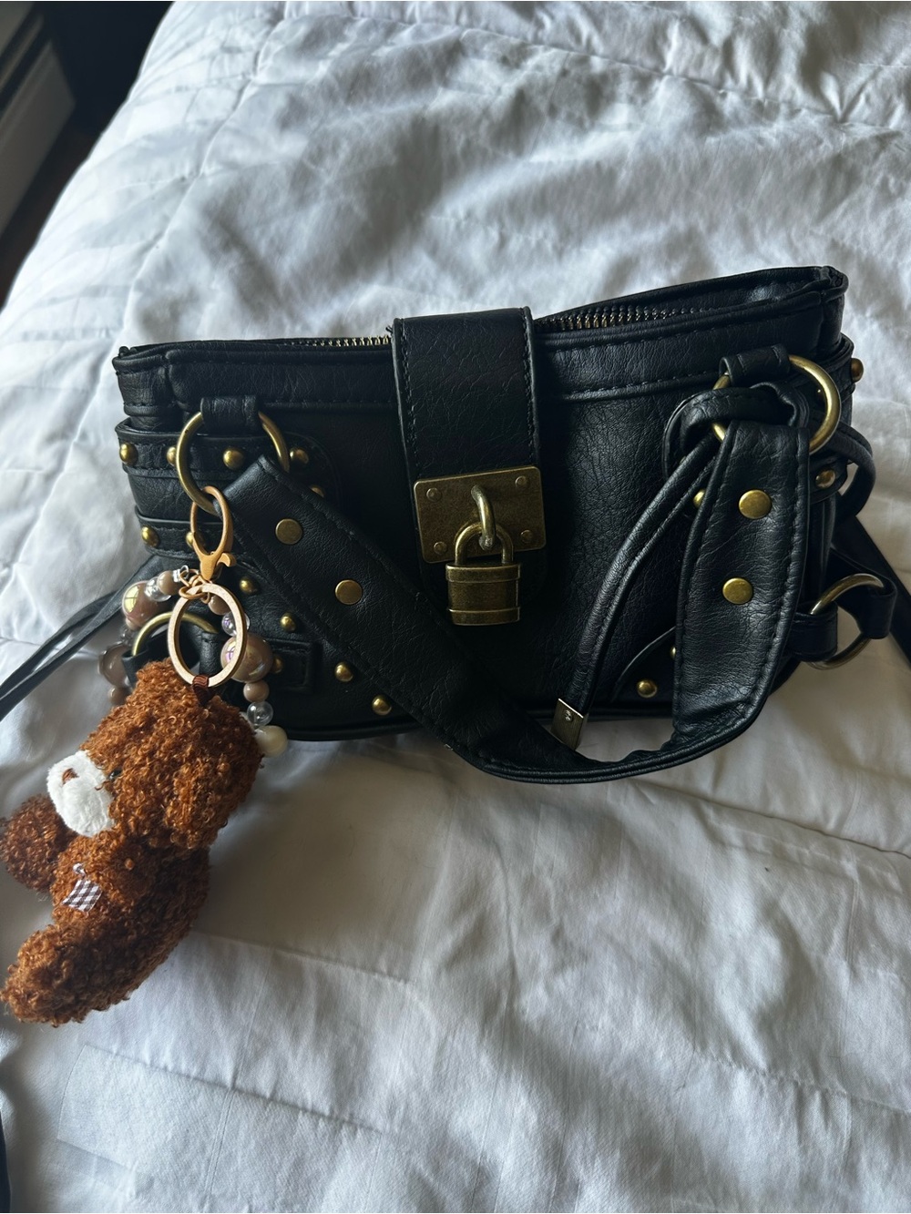 Studded Lock Mini Bag - Picture 5 of 5